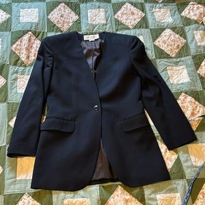 Jones New York Wool Blazer Navy Size 4